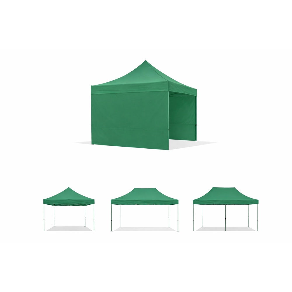 TELO LATERALE 3X2 VERDE CON FINESTRA RICAMBIO GAZEBO MARKET