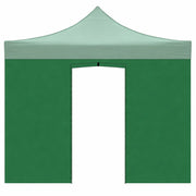 TELO LATERALE 3X2 VERDE CON PORTA RICAMBIO GAZEBO MARKET
