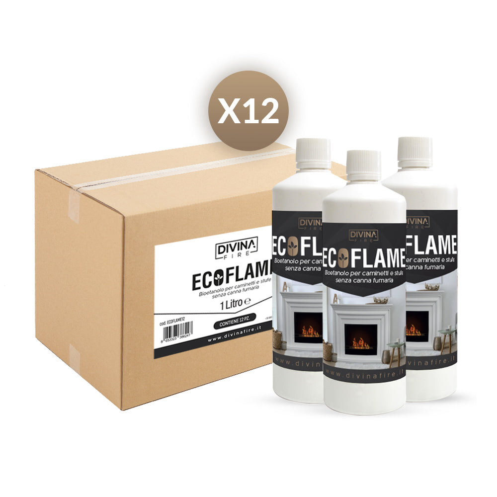 BIOETANOLO ECOFLAME LT.1 X 12 PZ