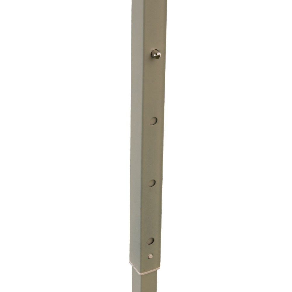 GAZEBO RICHIUDIBILE 3X3 VERDE ACCIAIO 1080D RIVESTITO PVC MARKET