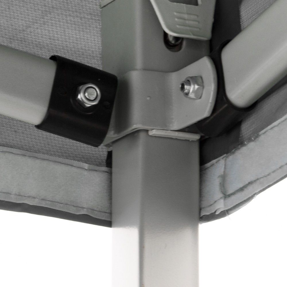 GAZEBO RICHIUDIBILE 3X2 BIANCO ACCIAIO 1080D RIVESTITO PVC MARKET