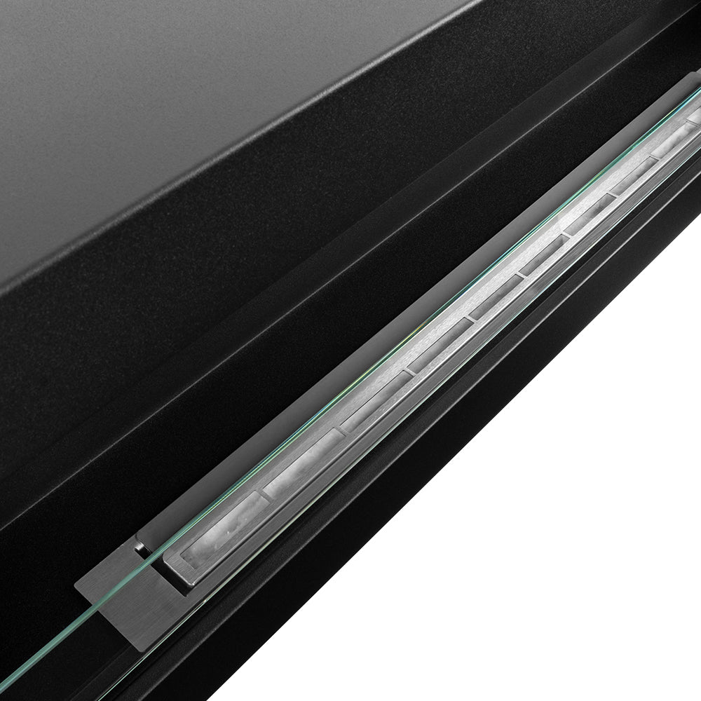 Camino a bioetanolo da parete biocamino 120x40 SIENA 120 Bianco