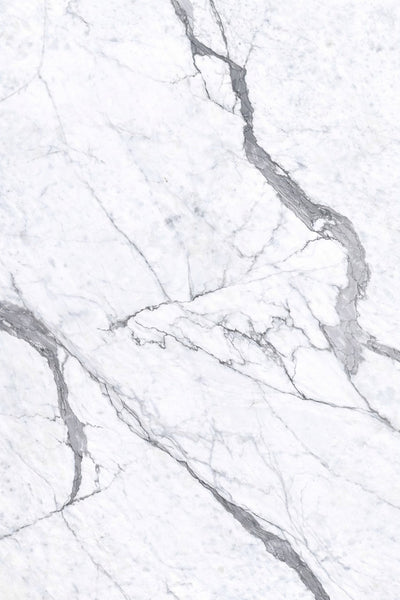 Pannello decorativo effetto marmo gres porcellanato set 6 pz 4,3 mt2 rivestimento murale PVC in UV 120 x 60 Marmo Bianco