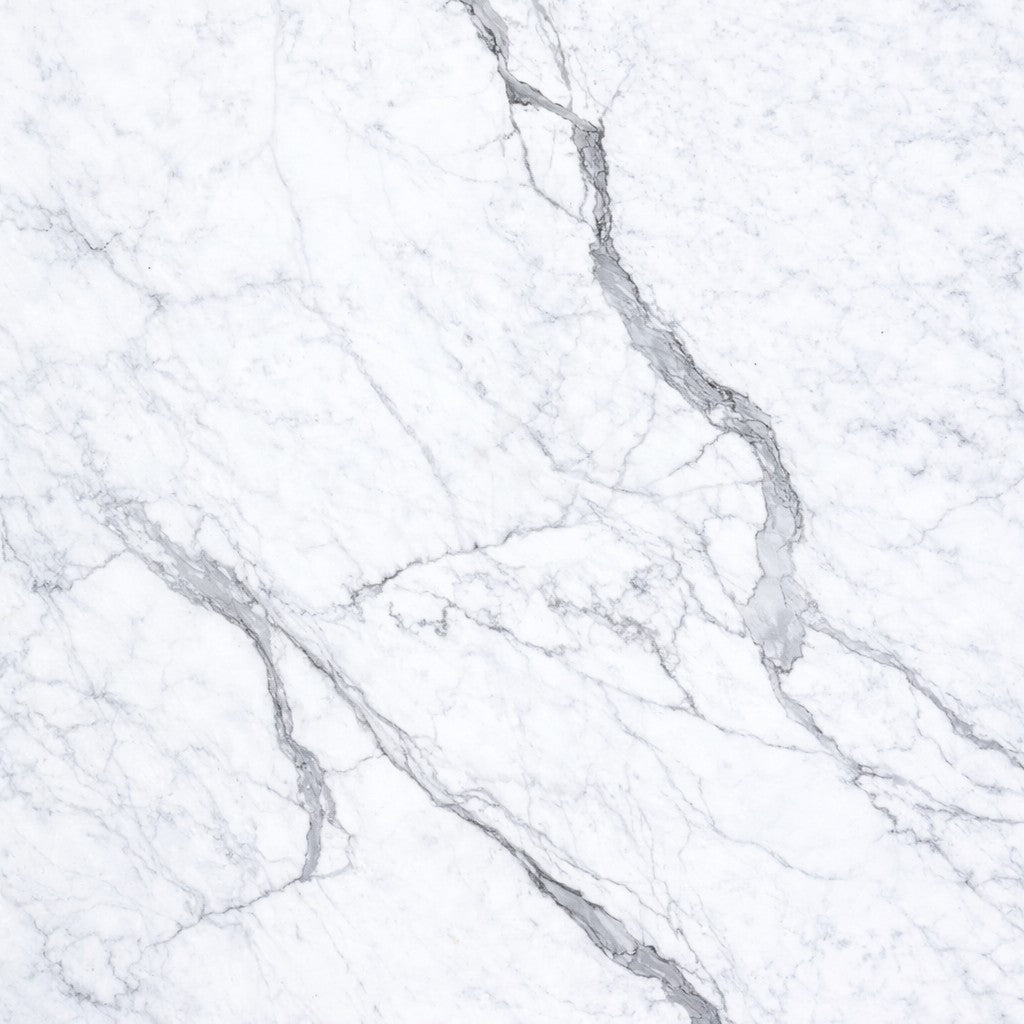 Pannello decorativo effetto marmo gres porcellanato set 6 pz 4,3 mt2 rivestimento murale PVC in UV 120 x 60 Marmo Bianco