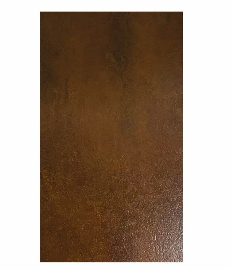 Pannello decorativo effetto metallo Ruggine Corten set 6 pz 120x60 in PVC UV Ultra Slim