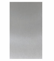 Pannello decorativo effetto metallo Acciaio Inox Set 6 pz 120x60 in PVC UV Ultra Slim