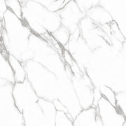 Piastrelle in LTV PVC autoadesive da pavimento parete Set 22 pz 2 mt2 30x30 effetto Marmo Bianco