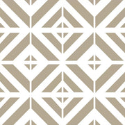 Piastrelle in LTV PVC autoadesive da pavimento parete Set 22 pz 2 mt2 30x30 effetto maiolica Creta
