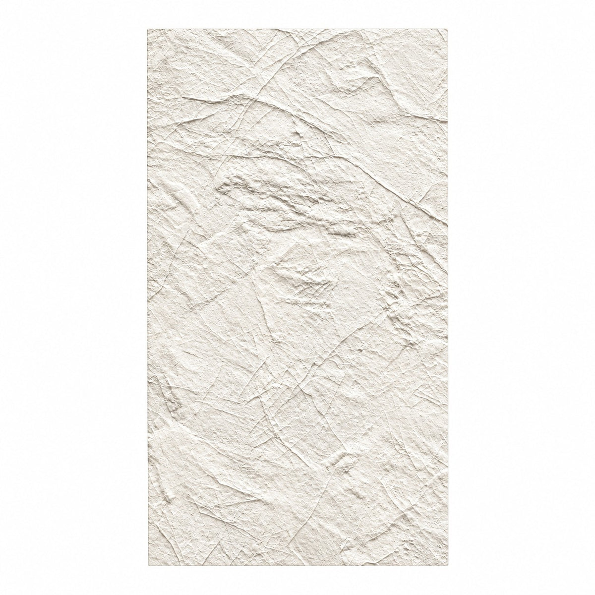 Pannello decorativo effetto pietra gres set 6 pz 4,3 mt2 rivestimento murale PVC in UV 120 x 60 Pietra Bianco Leccese