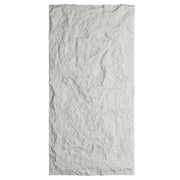 Pannello decorativo effetto roccia pietra 3D set 10 pz 7,2 mt2 rivestimento murale in PU 120 x 60 x 1,6 Bianco Leccese