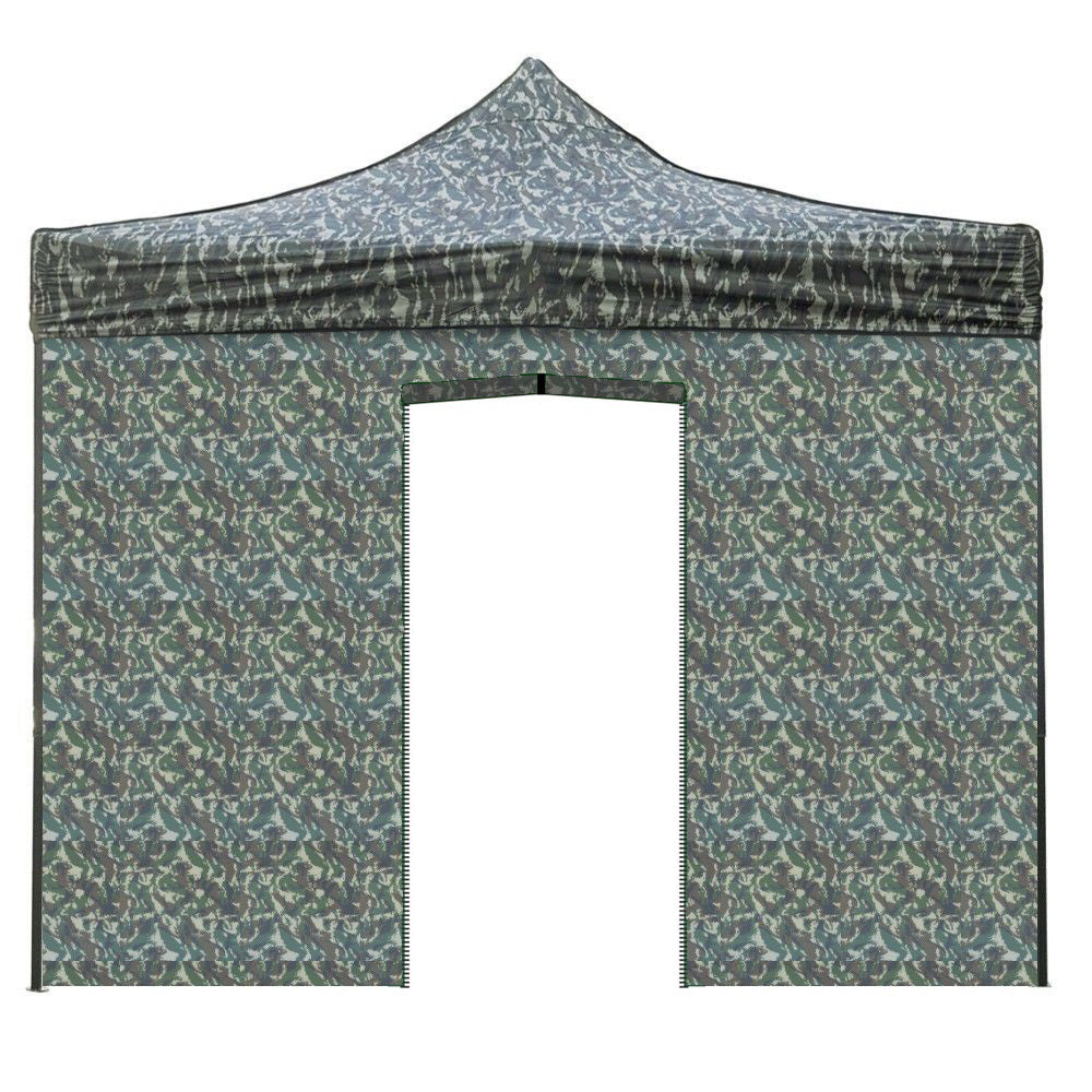 TELO LATERALE 3X2 MILITARE CON PORTA RICAMBIO GAZEBO MARKET