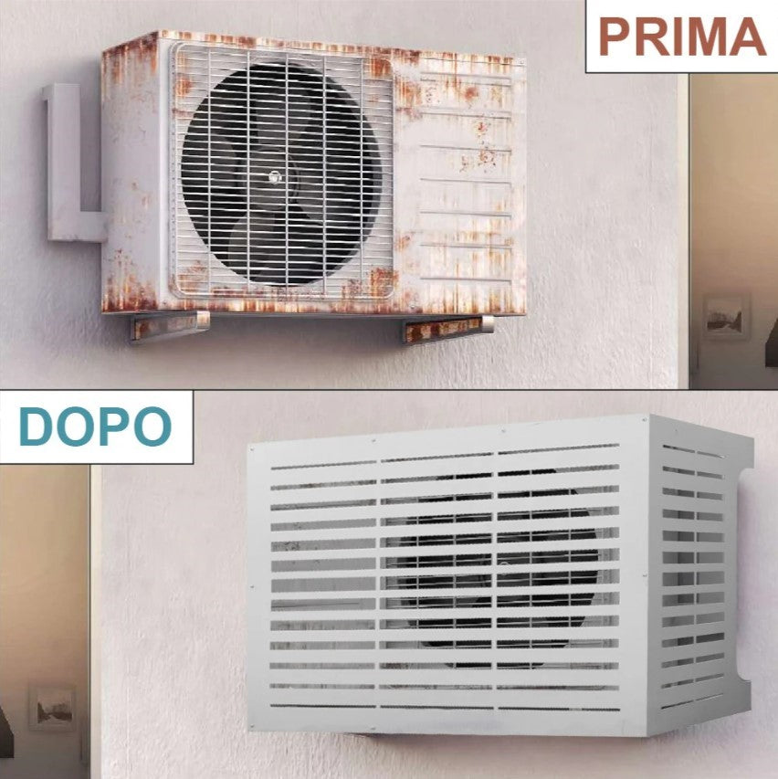 COPRICONDIZIONATORE LINEAR M BIANCO L86 x P44 x H68