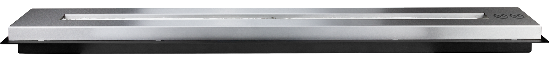 BRUCIATORE IN ACCIAIO INOX 1,7 LT - L 90 x P 11 x H 5,3