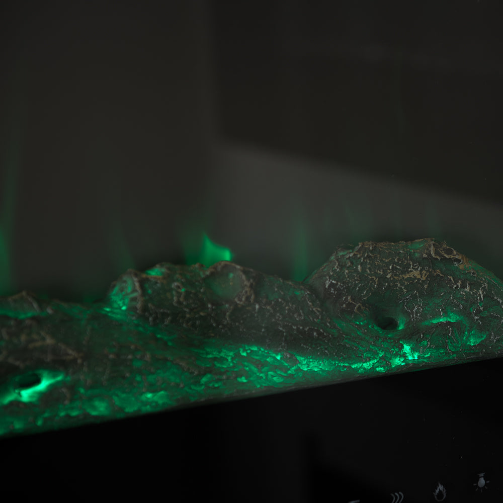 CAMINO ELETTRICO DA PARETE/INCASSO CHICAGO  L101,6 x P14 x H54,6