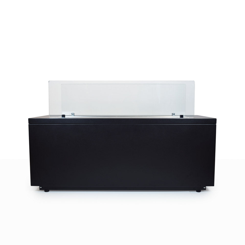 BIOCAMINO DA TERRA CARAVAGGIO NERO L100XP40XH40 INTERNO-ESTERNO