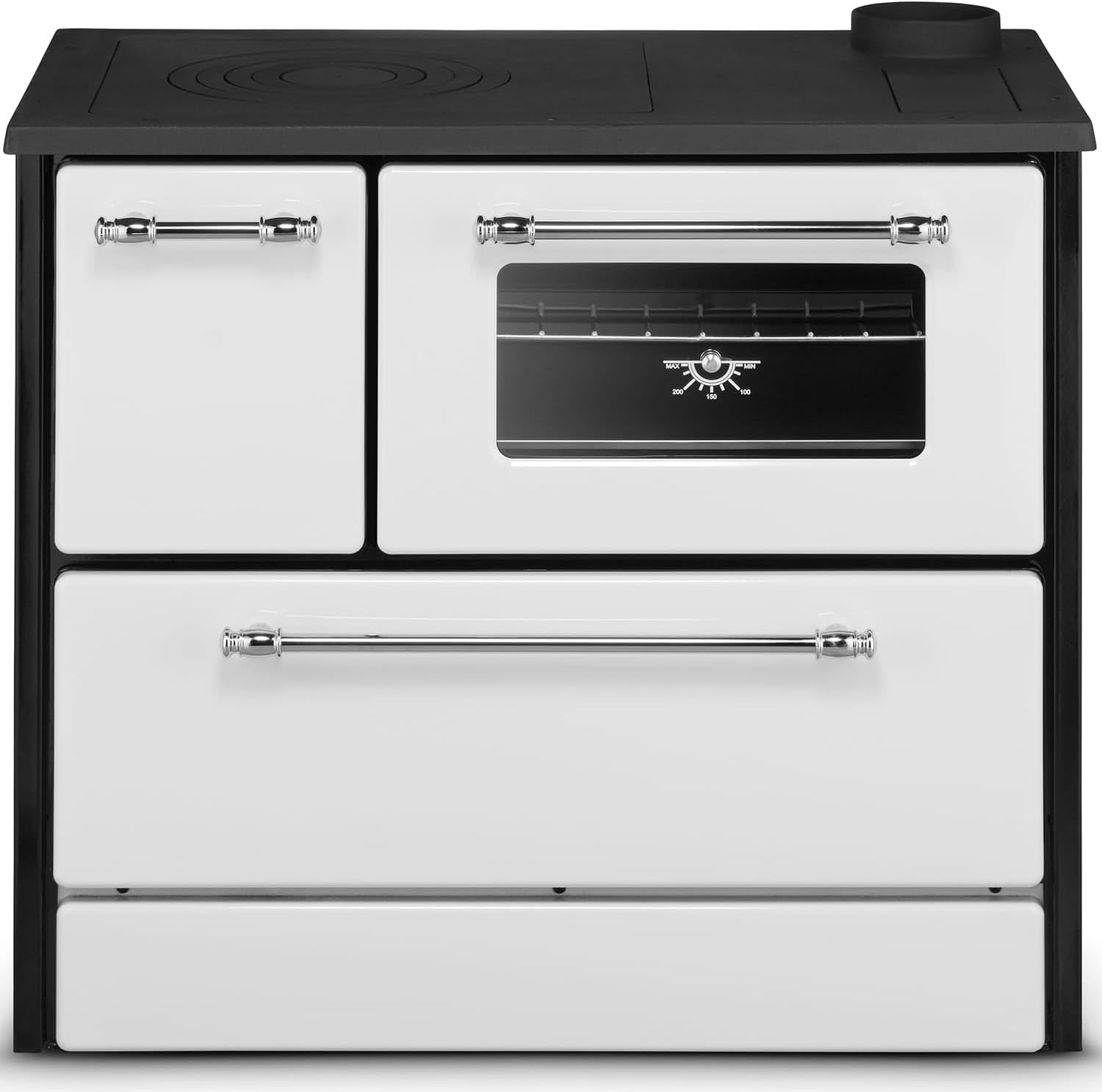 CUCINA A LEGNA BEATRICE BIANCA 87 x 51 x H 79