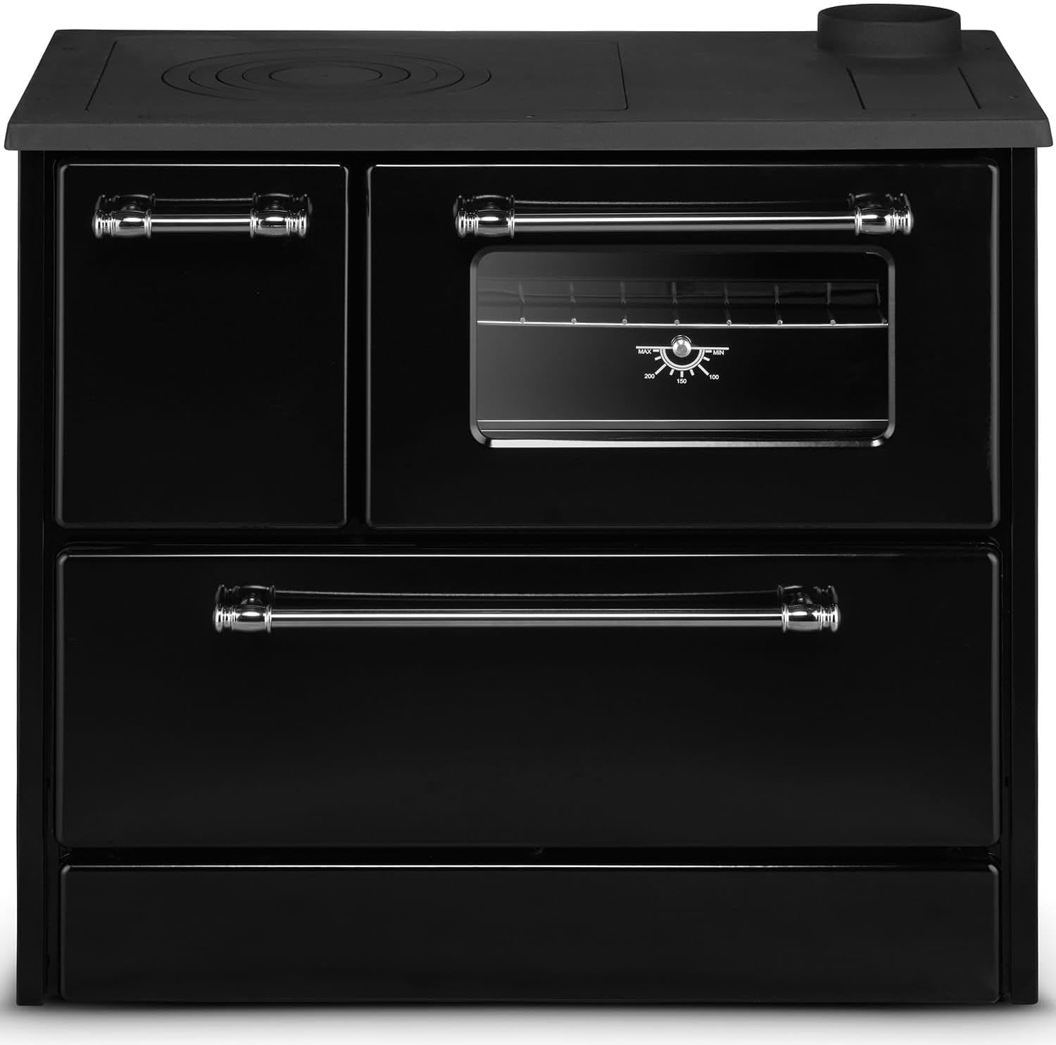 CUCINA A LEGNA BEATRICE NERA 9 KW 87 x 51 x H 79