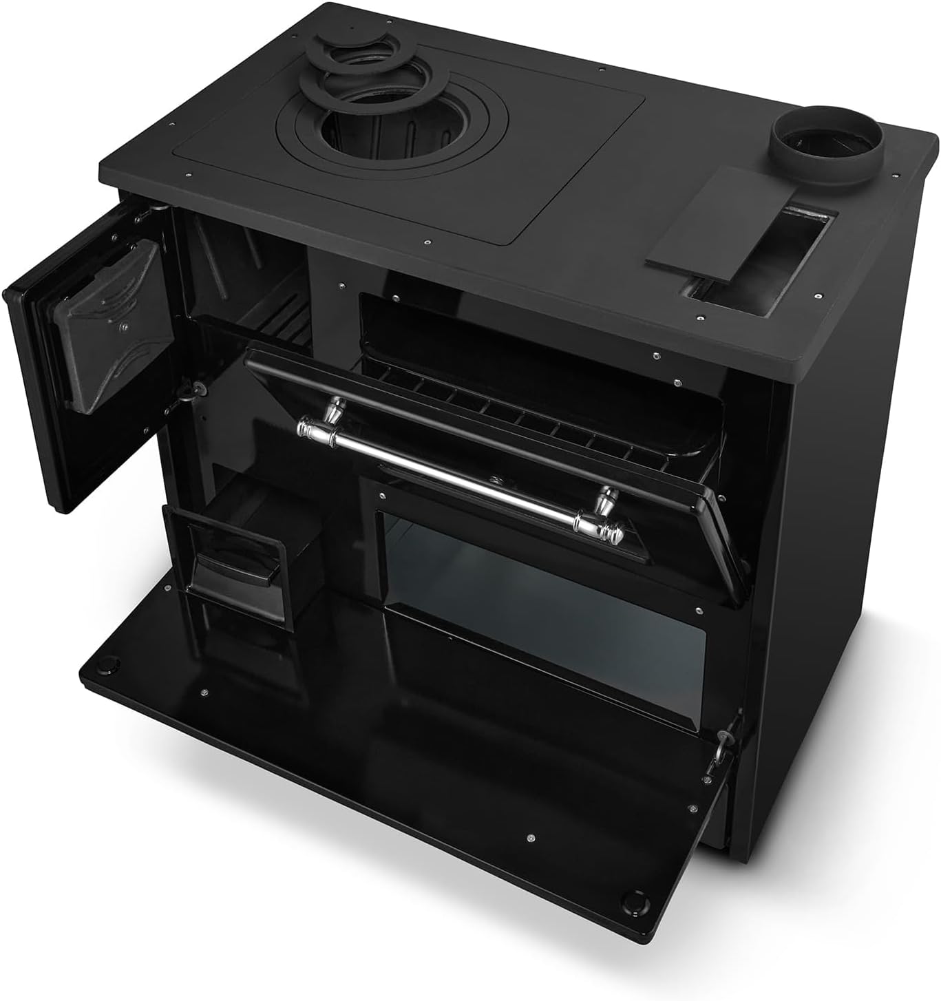 CUCINA A LEGNA BEATRICE NERA 9 KW 87 x 51 x H 79