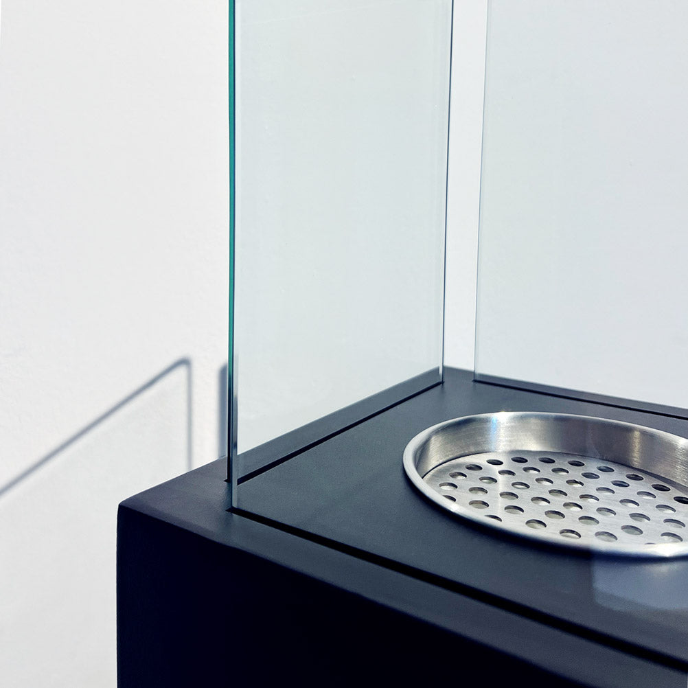 BIOCAMINO DA TERRA CAPRI 110 NERO PER ESTERNO