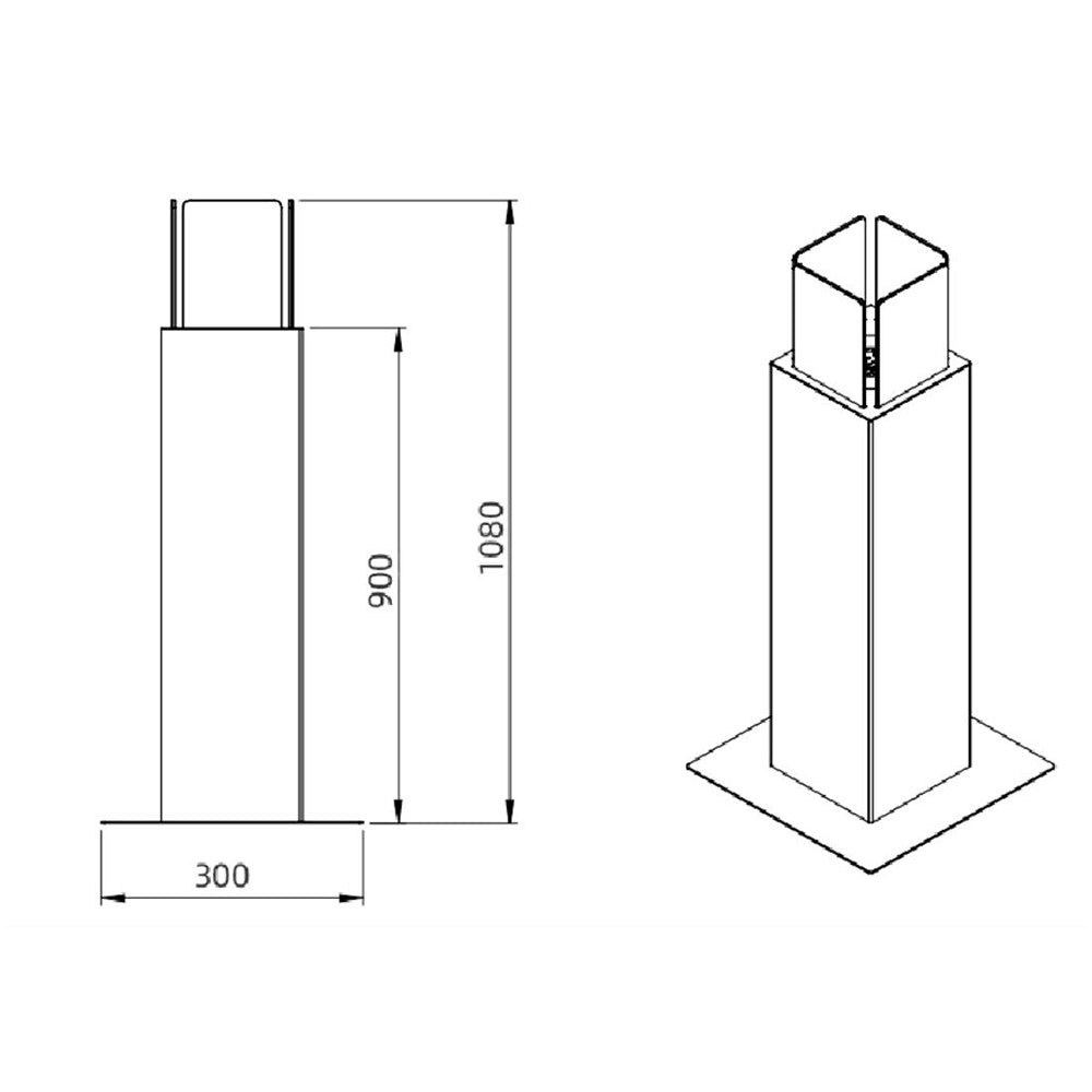 BIOCAMINO DA TERRA CAPRI 110 NERO PER ESTERNO