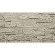 Pannello decorativo effetto pietra mattoni 3D set 12 pz 8,6 mt2 rivestimento murale in PU 120 x 60 x 2,5 Greige Tortora