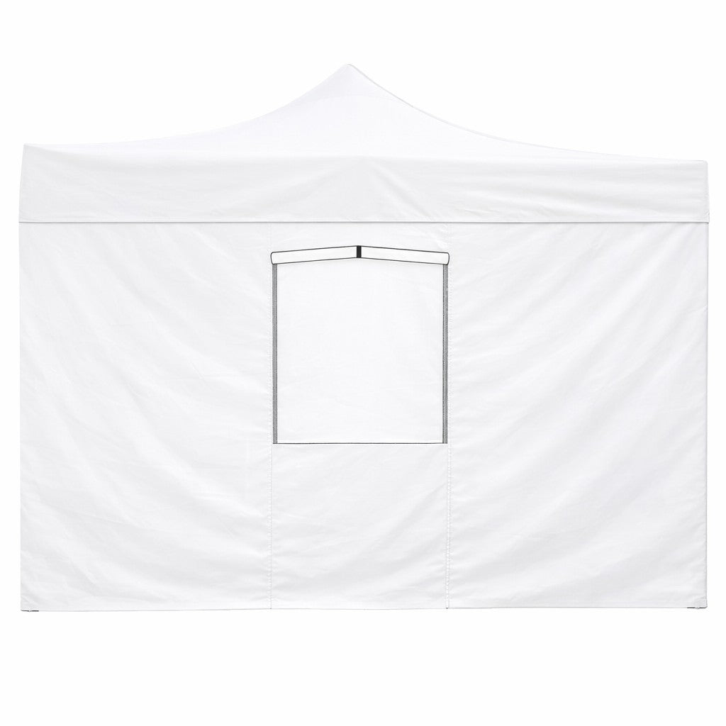TELO LATERALE 2X2 BIANCO CON FINESTRA RICAMBIO GAZEBO MARKET