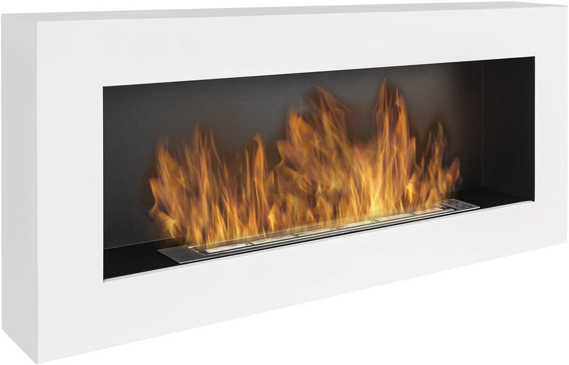 divina fire biocamino da parete siena bianco l 90 x p 12 x h 40 ean 8056157807674