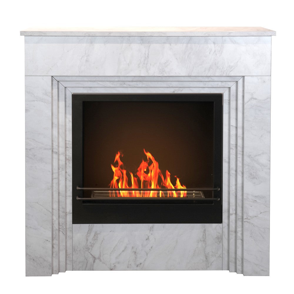 divina fire biocamino da terra bellini marmo bianco l96 x p35 x h96 ean 8056157806301