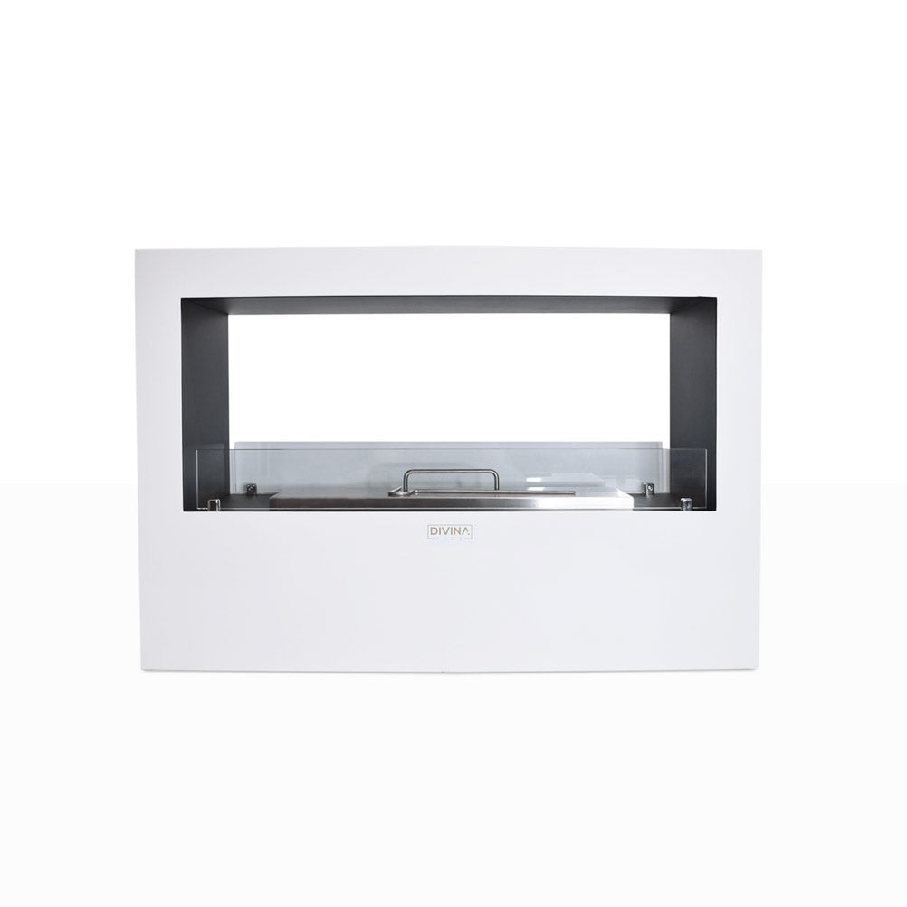 divina fire biocamino da terra giotto bianco l100xp30xh70 interno esterno ean 8056157806011