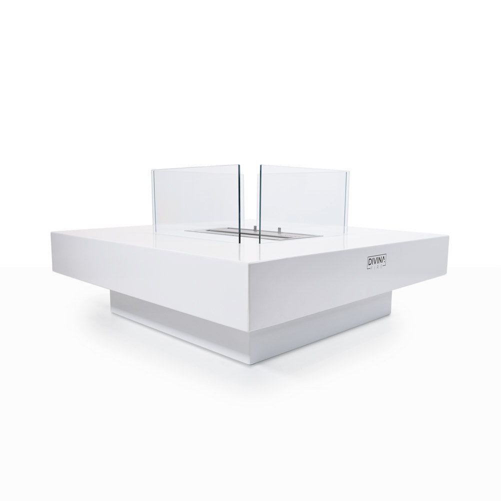 divina fire biocamino da terra panarea bianco 70x70x35 interno esterno ean 8056157805984