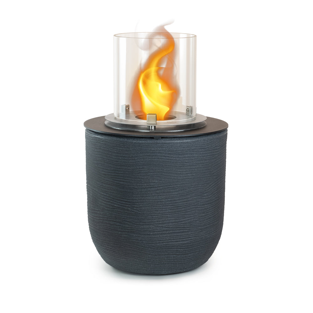 divina fire biocamino da terra raffaello antracite d 35 x h55 interno esterno ean 8056157806189