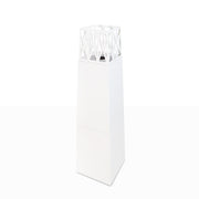 divina fire biocamino da terra vulcano bianco 40x40x145 per esterno ean 8056157805885