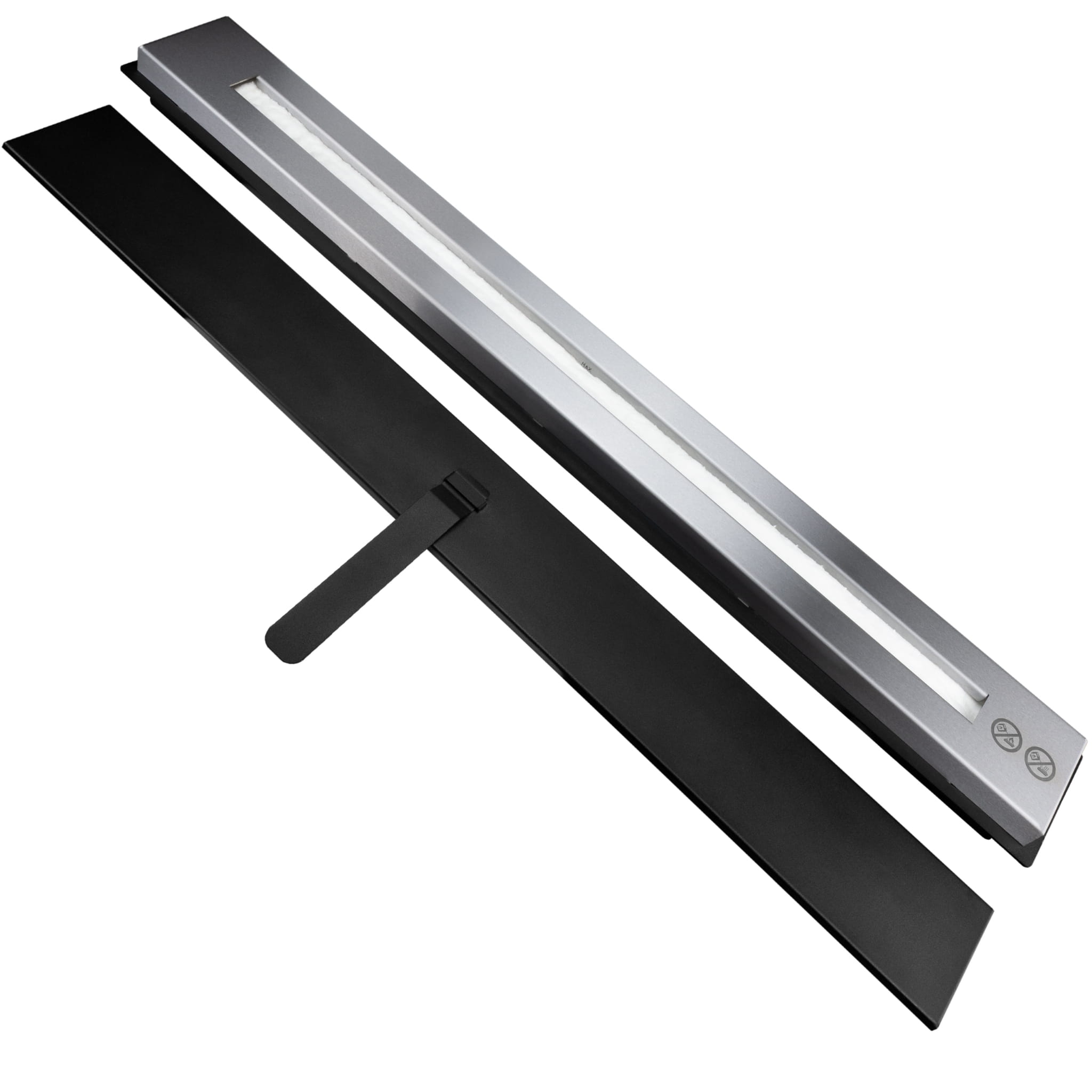 divina fire bruciatore in acciaio inox 17 lt l 90 x p 11 x h 53 ean 8056157804741