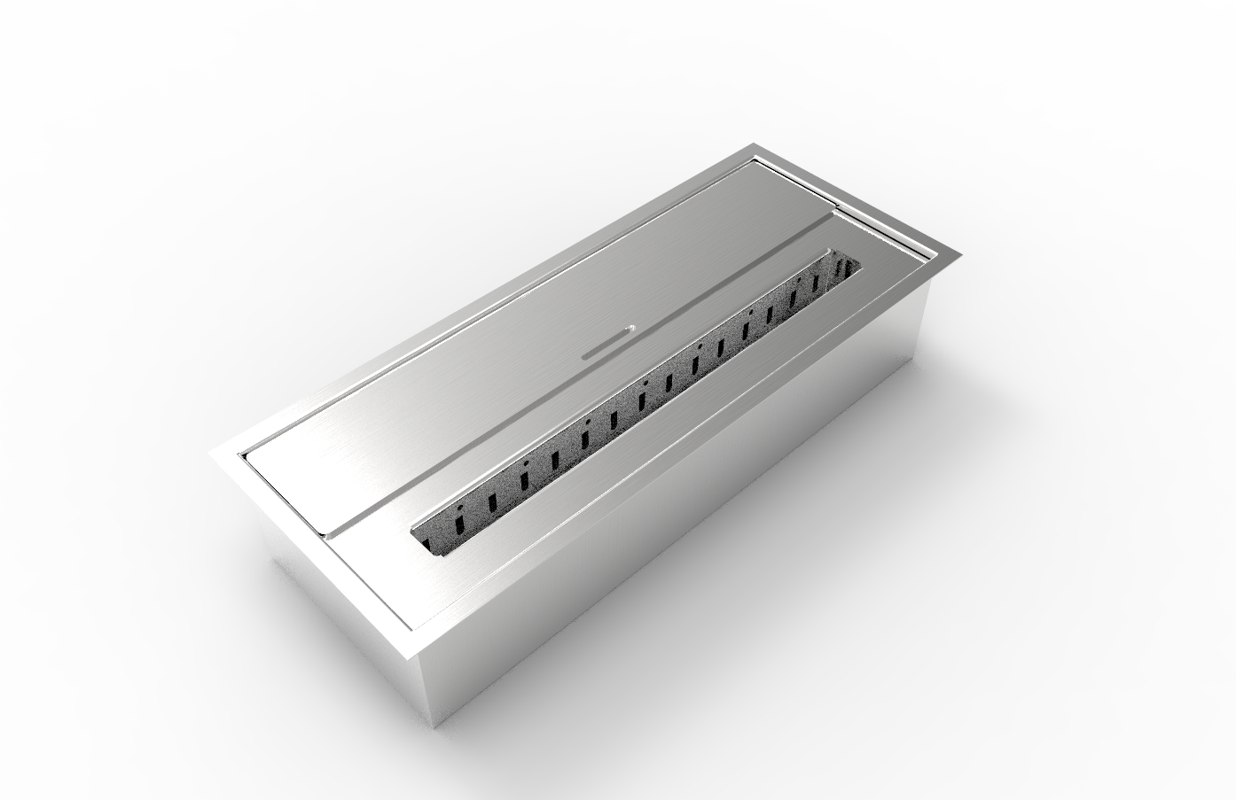 divina fire bruciatore in acciaio inox 35 lt l457x187xh95 cm ean 8056157804185