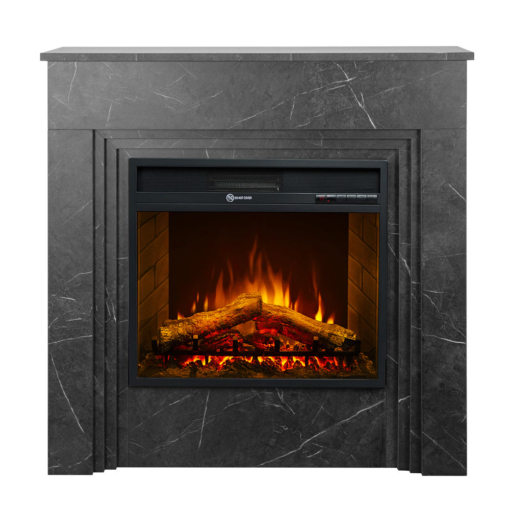 divina fire camino elettrico da terra bellini marmo nero l96 x p35 x h96 ean 8056157809142
