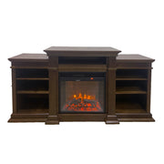 divina fire camino elettrico da terra biden marrone l179 x p48 x h85 ean 8056157805076