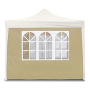 divina garden telo laterale 3x2 beige con finestra ricambio gazebo ean 8052789591257