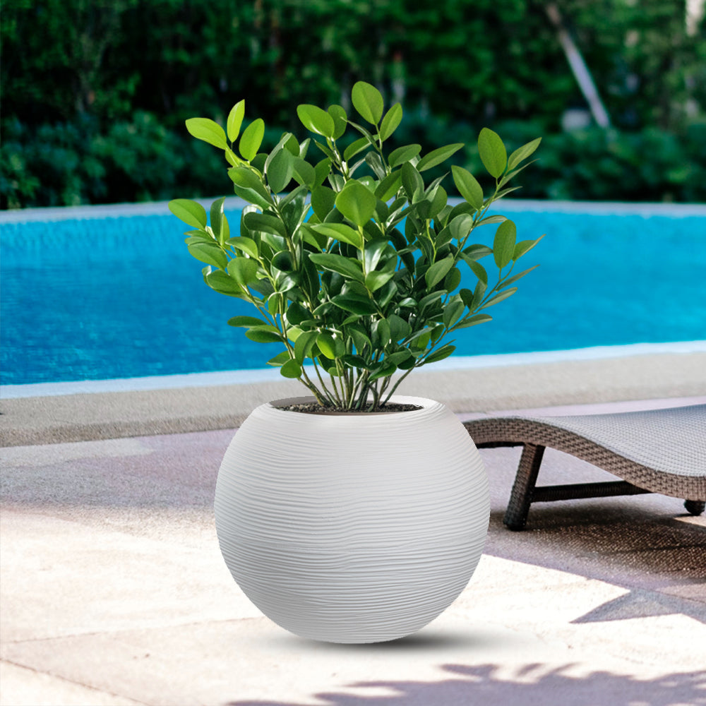 divina garden vaso in resina botticelli bianco d 40x33h ean 8056157808961