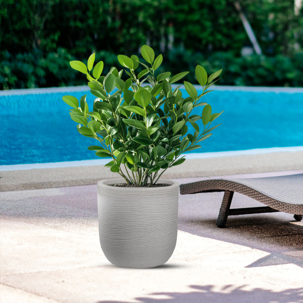 divina garden vaso in resina raffaello beige d 35x34h ean 8056157809029