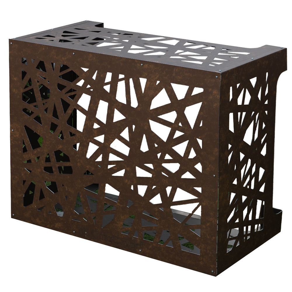 divina home copricondizionatore artist m corten 86x68x44 ean 8056157803812