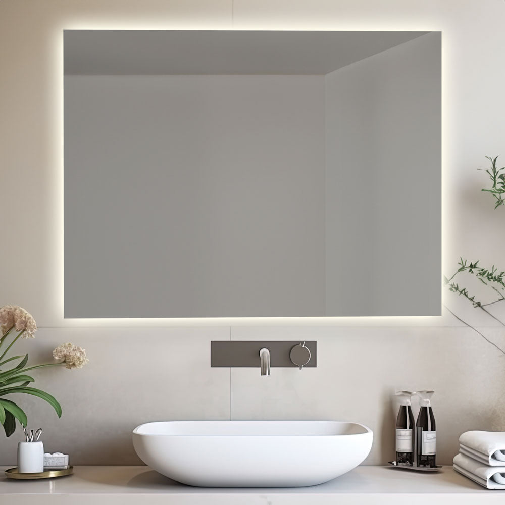 divina home specchio da bagno retroilluminato reversibile aurora led 70x90 ean 8056157809357