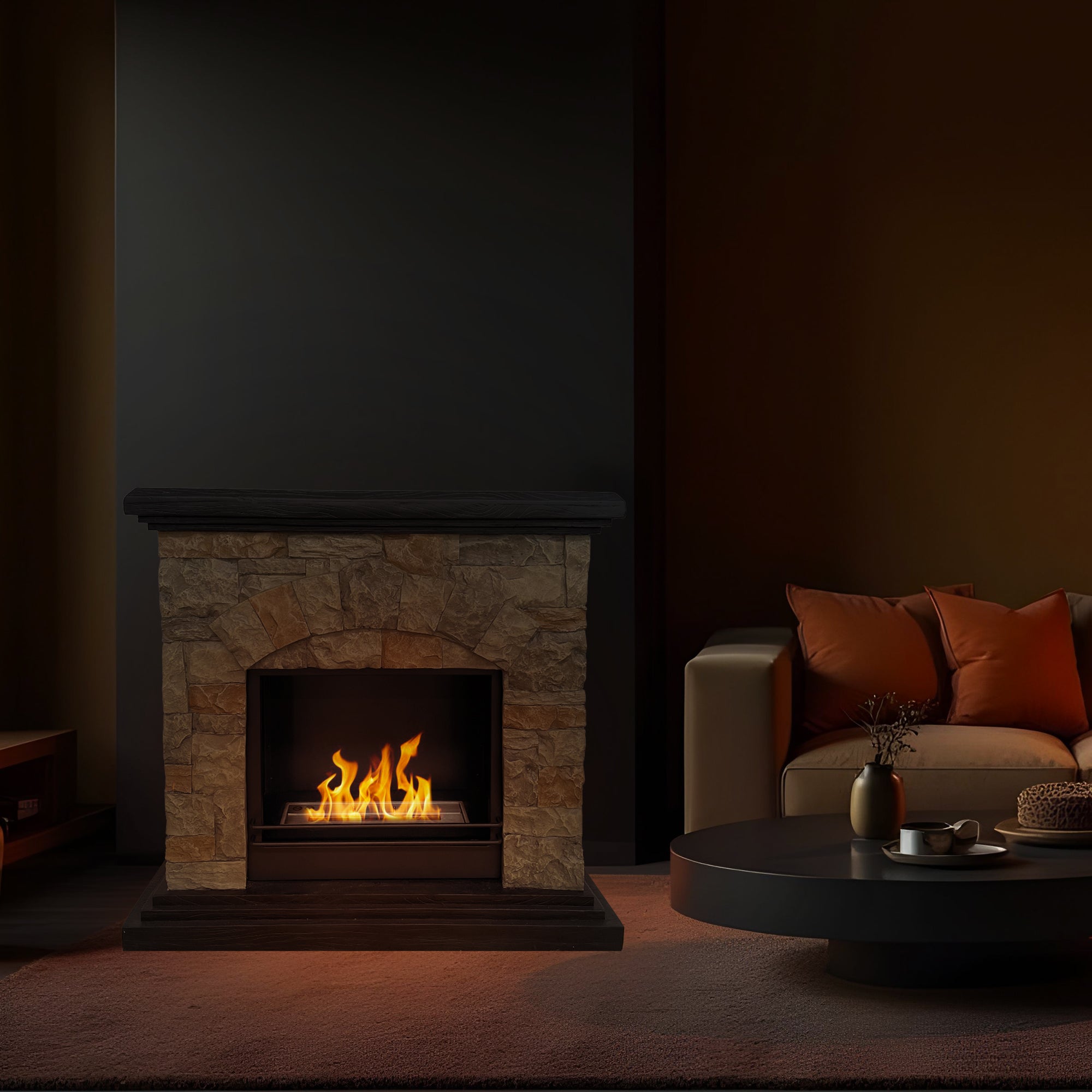 divina fire biocamino da terra belluno in pietra l105xp38xh100 ean 8056157807629