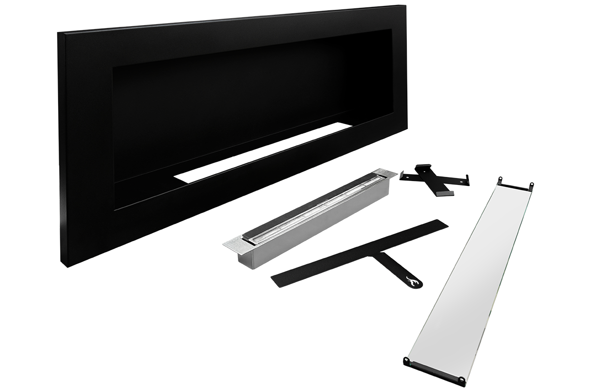 divina fire biocamino da pareteincasso livorno nero l 90 x p 12 x h 40 con vetro ean 8056157804703