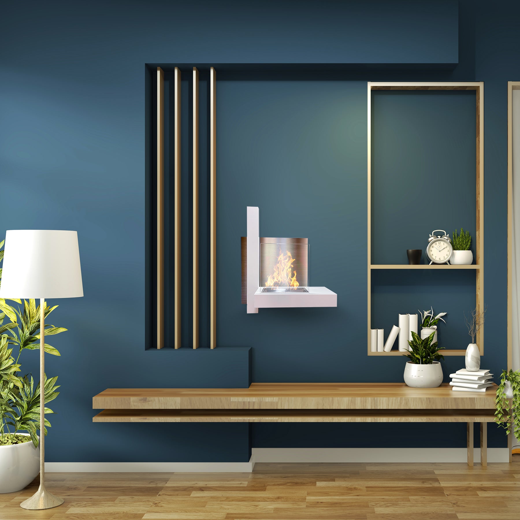 divina fire biocamino da parete vienna bianco l65xh75xp23 ean 8056157805144