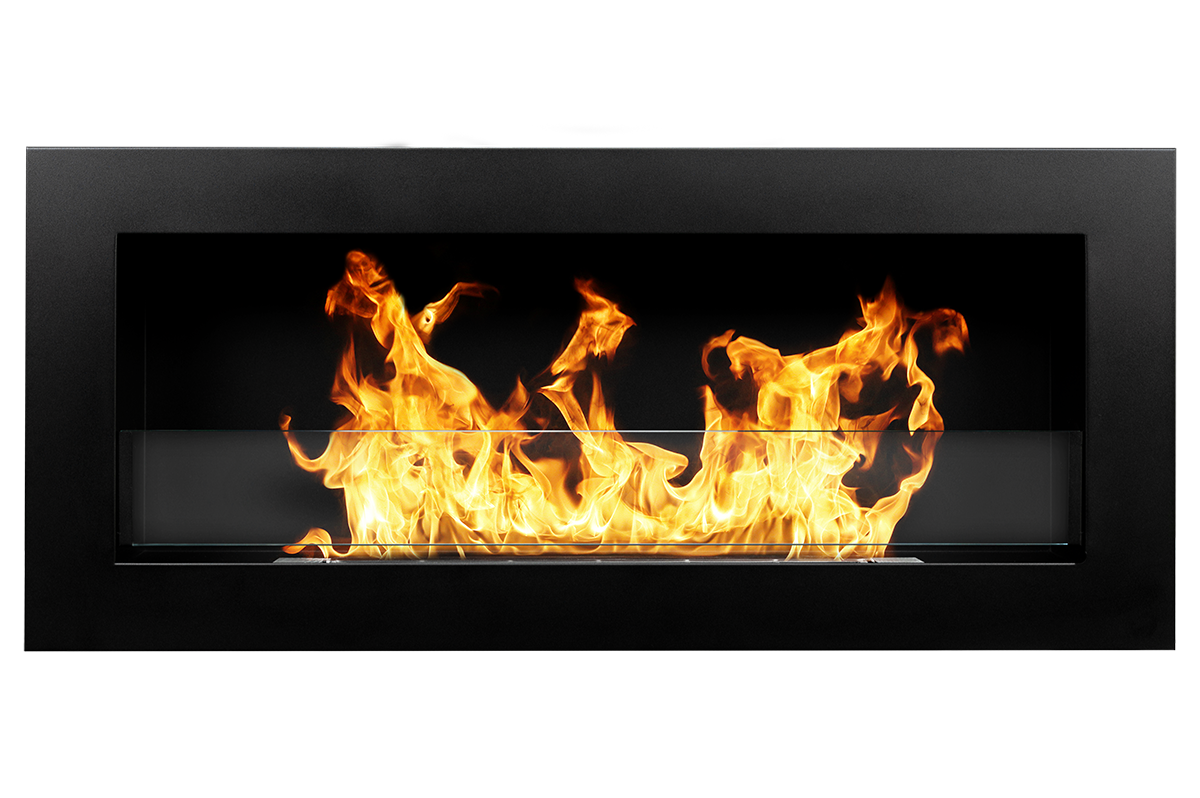 divina fire biocamino da pareteincasso livorno nero l 90 x p 12 x h 40 con vetro ean 8056157804703