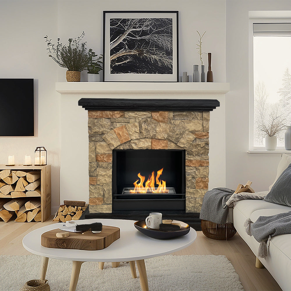 divina fire biocamino da terra belluno in pietra l105xp38xh100 ean 8056157807629