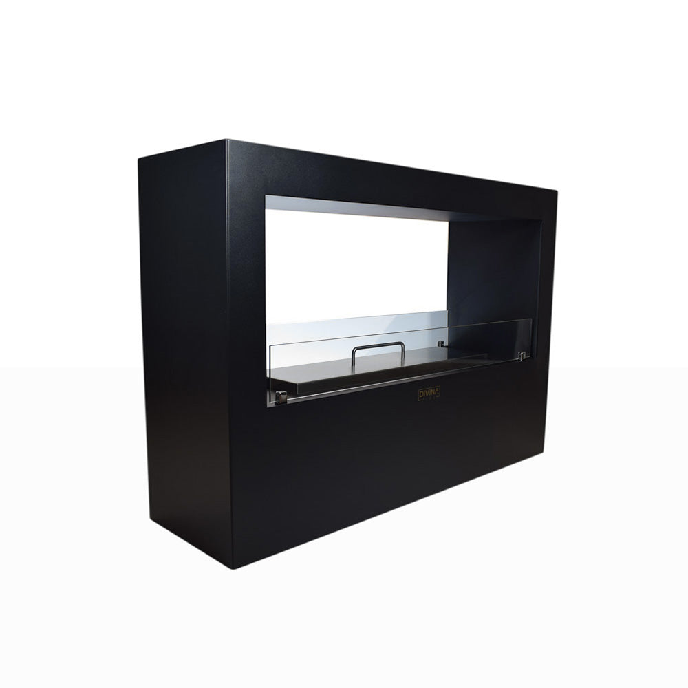 divina fire biocamino da terra giotto nero l100xp30xh70 interno esterno ean 8056157806004