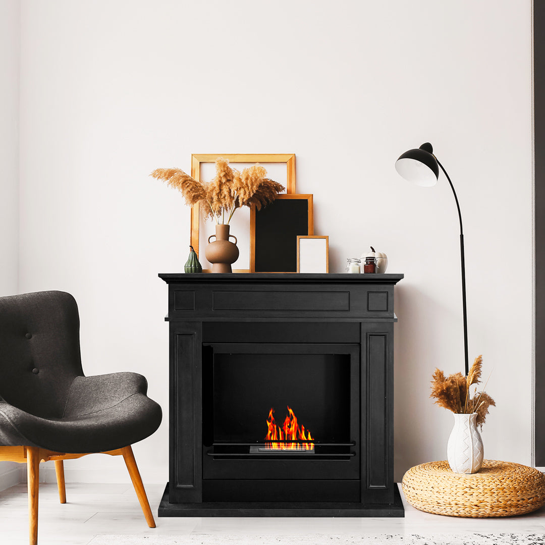 divina fire biocamino da terra jefferson nero l 895 x h905 x p28 ean 8056157806325