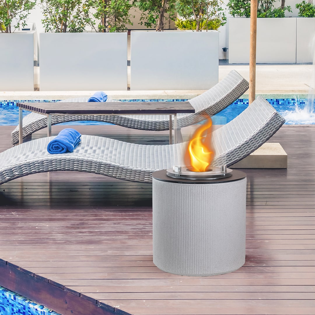 divina fire biocamino da terra modigliani beige d 36 x h56 interno esterno ean 8056157806240