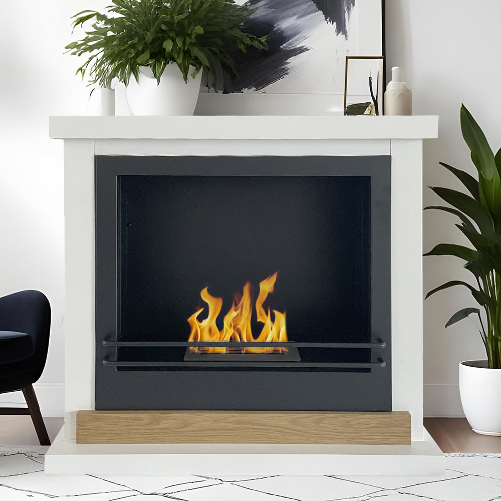 divina fire biocamino da terra stoccolma bianco 75x24xh68 ean 8056157807650